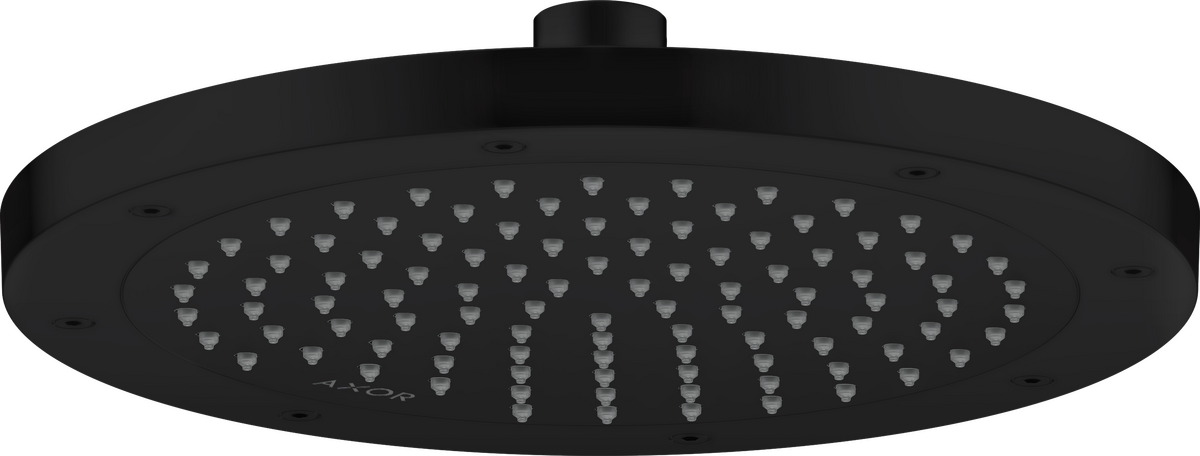 HANSGROHE AXOR ShowerSolutions Kopfbrause 245 1jet #35380670 - Mattschwarz