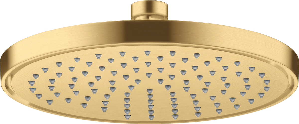 HANSGROHE AXOR ShowerSolutions Kopfbrause 220 1jet EcoSmart #35383250 - Brushed Gold Optic