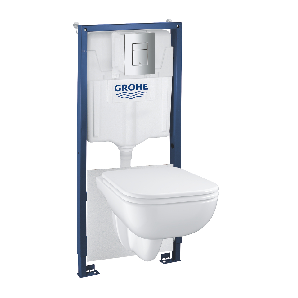 GROHE Solido 5-in-1 Set für WC, 1,13 m Bauhöhe #39817000 - alpinweiß