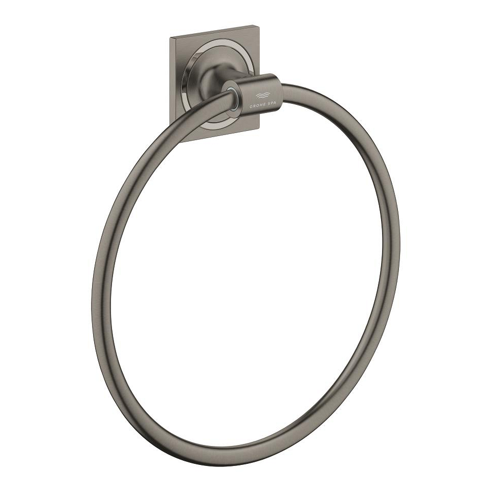 GROHE Allure Handtuchring #40339AL1 - hard graphite gebürstet
