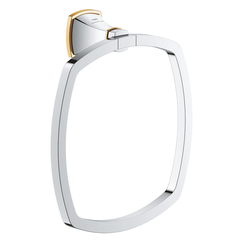 GROHE Grandera Handtuchring #40929IG0 - chrom/gold