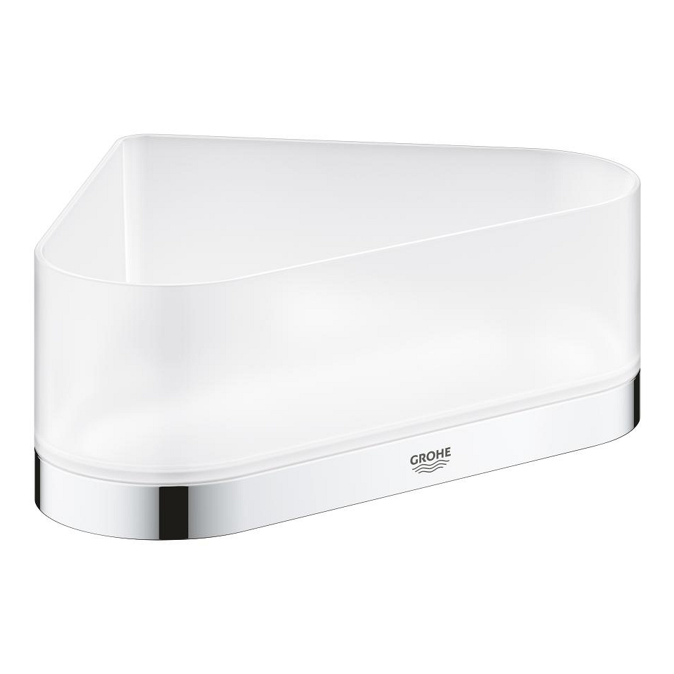 GROHE Selection Eck-Duschablage mit Halterung #41038000 - chrom