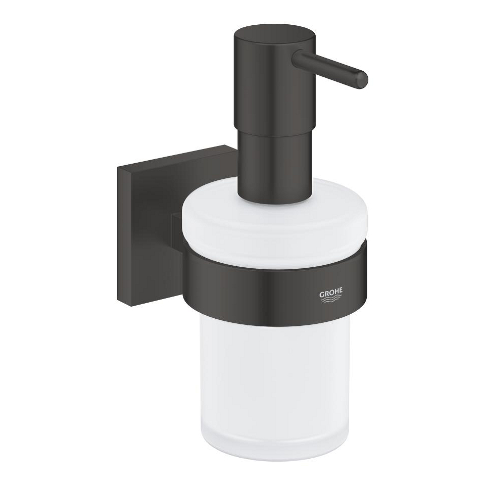 GROHE Start Cube Seifenspender mit Halter #410982430 - matt black