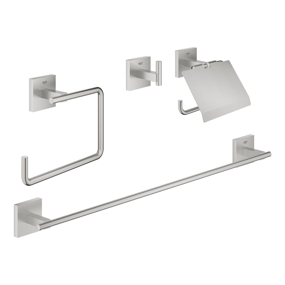GROHE Start Cube Bad-Set 4 in 1 #41115DC0 - supersteel