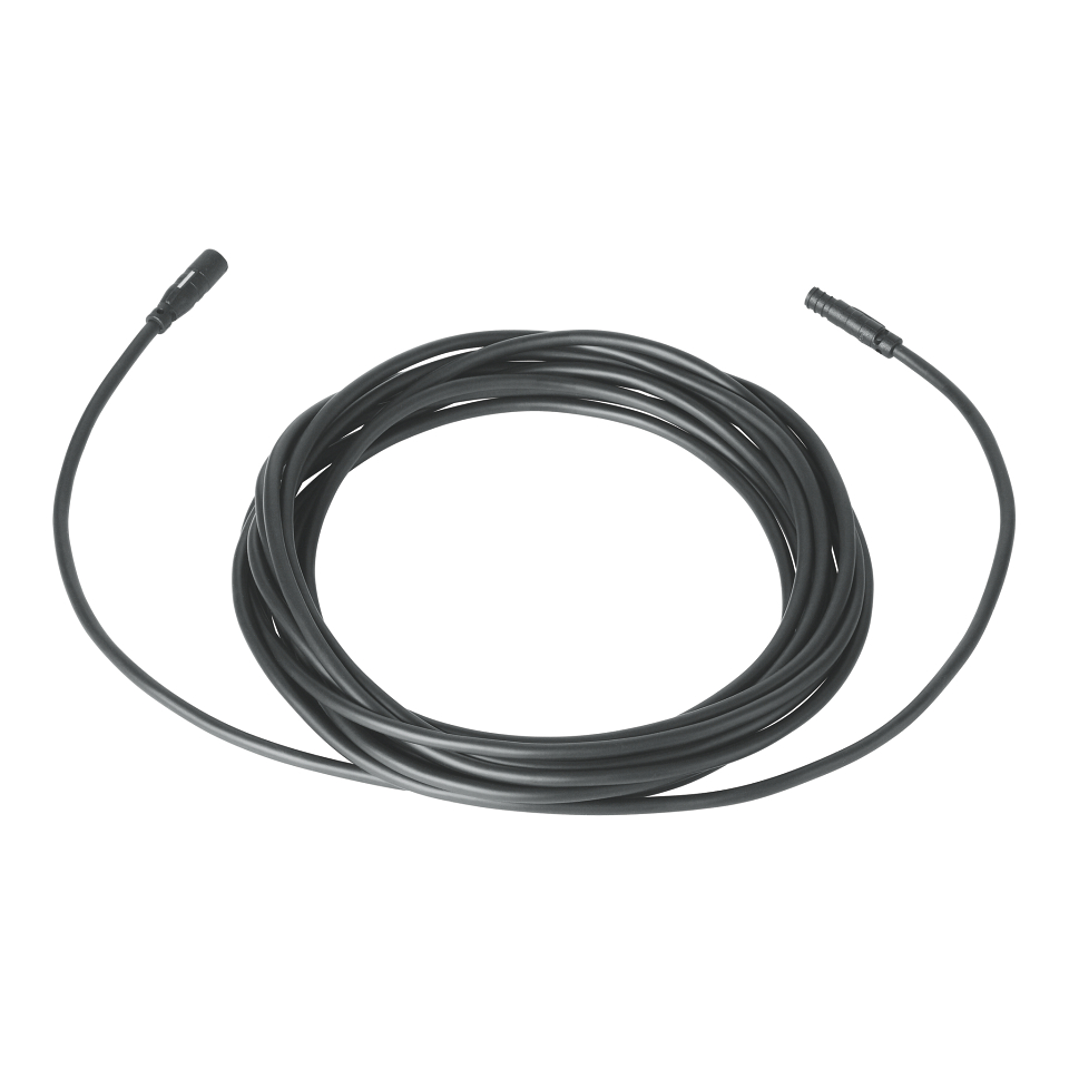 GROHE F-digital Deluxe Verlängerungskabel (2-Pin) für Netzteil und Lautsprecher, 5 m #42636000 - chrom