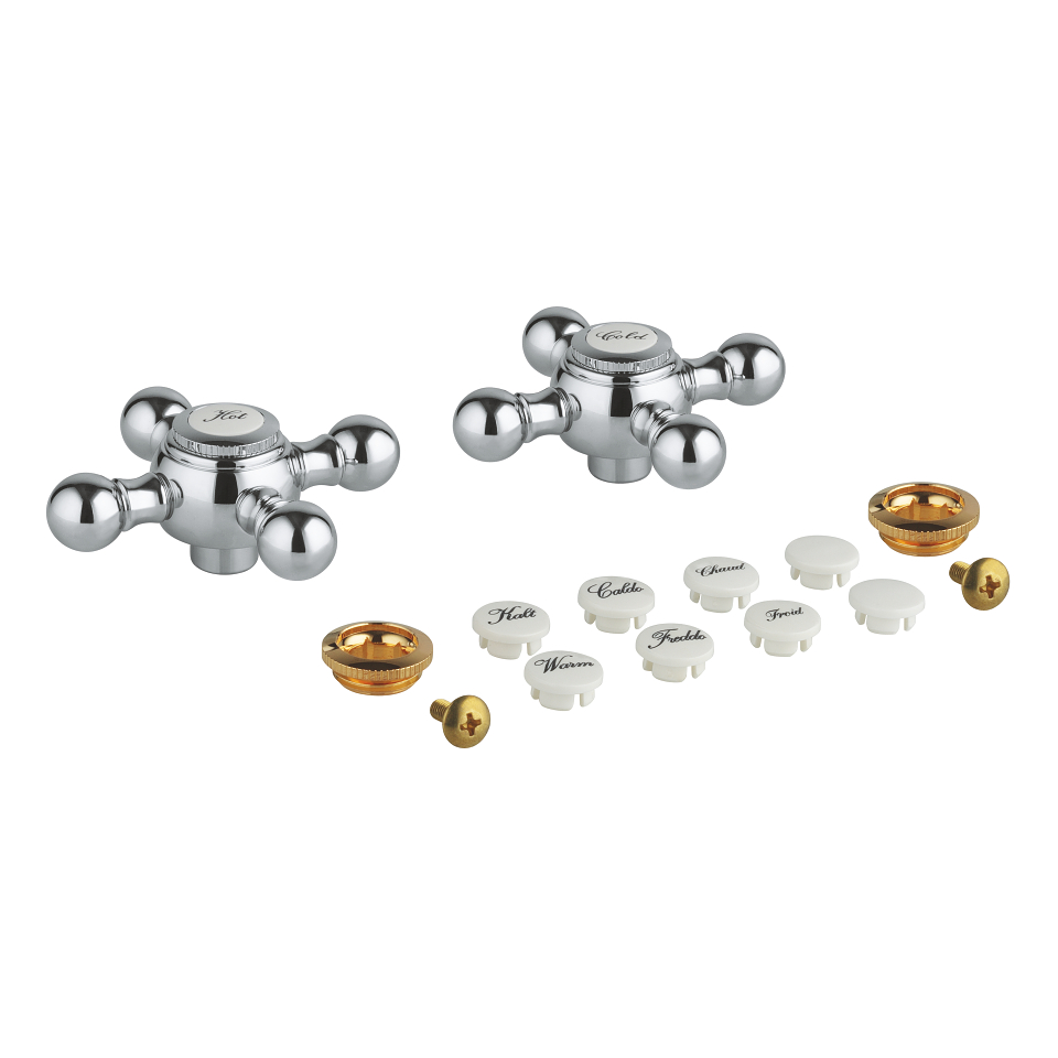 GROHE Kreuzgriff #45291IG0 - chrom/gold