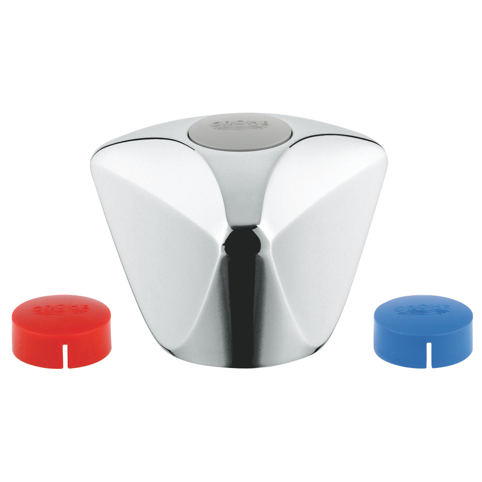 GROHE Griff-TDL 3/4″, blau/rot #45126000 - chrom