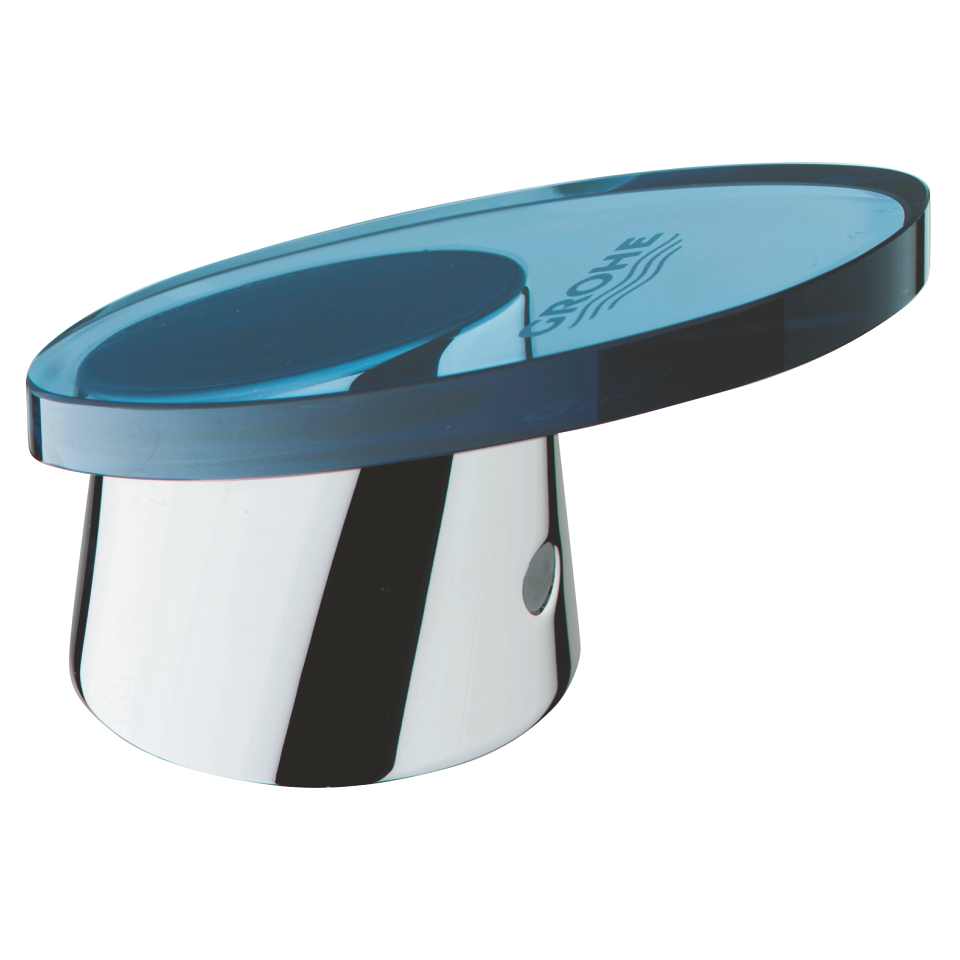GROHE Griff #46377IM0 - chrom / blau, transparent