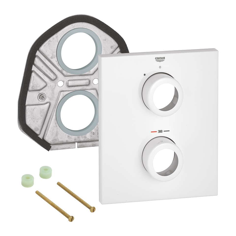 GROHE Rosette #47829LS0 - moon white
