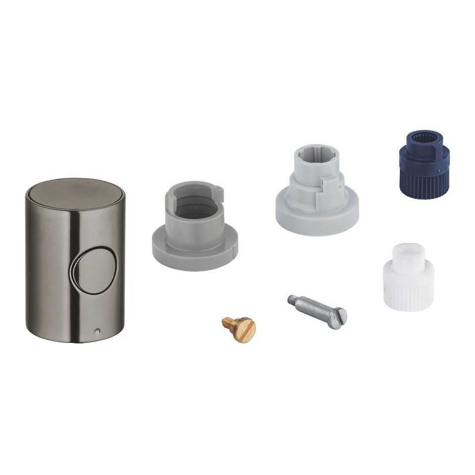 GROHE Metallgriff 1/2″ #47984AL0 - hard graphite gebürstet
