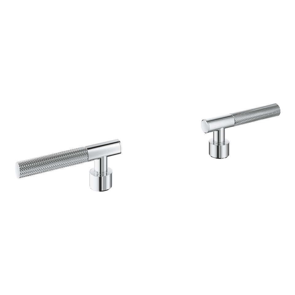 GROHE Atrio Private Collection Hebelgriffe mit Rändelstruktur #48646000 - chrom