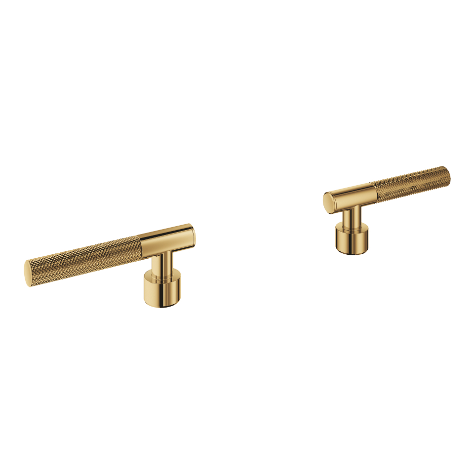GROHE Atrio Private Collection Hebelgriffe mit Rändelstruktur #48646GL0 - cool sunrise