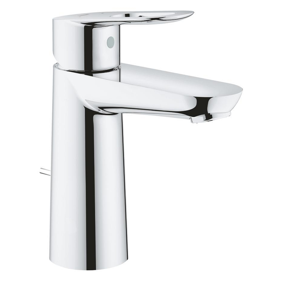 GROHE BauLoop Einhand-Waschtischbatterie, 1/2″ M-Size #23762000 - chrom