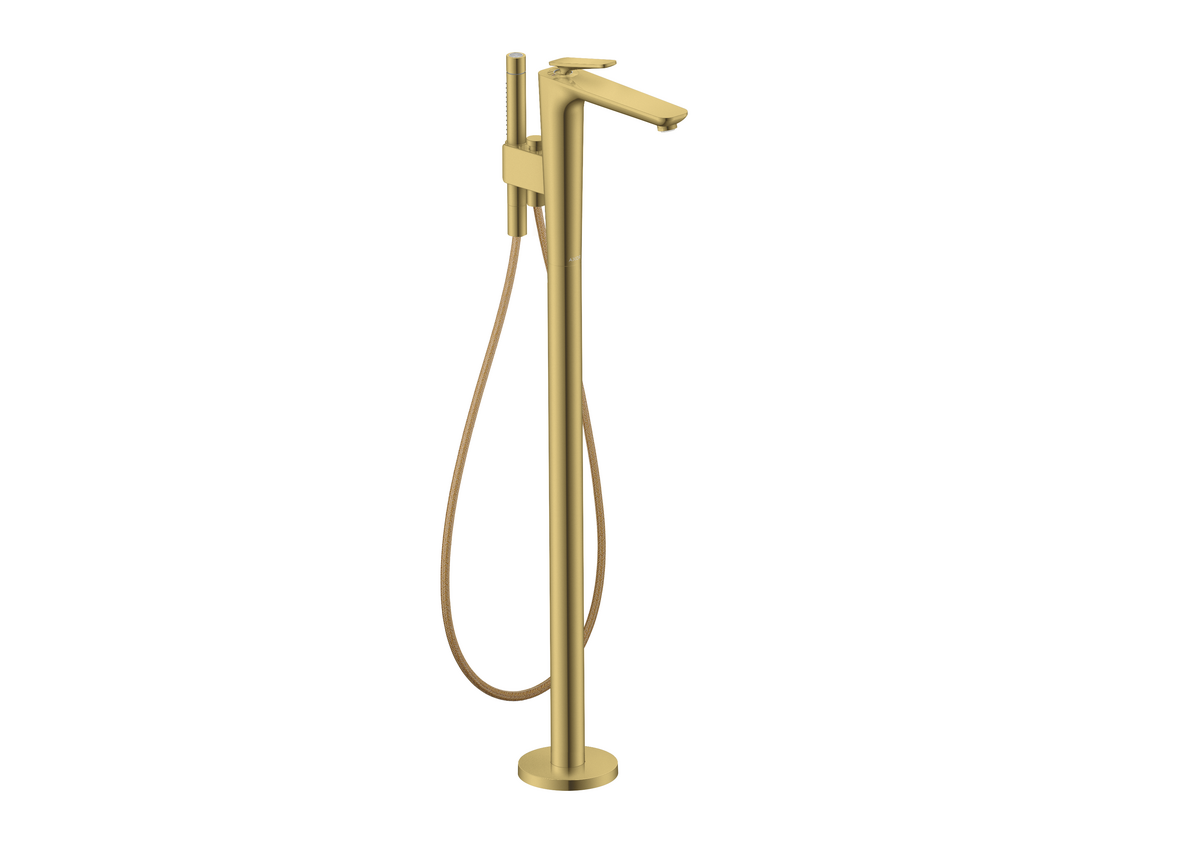 HANSGROHE AXOR Citterio C Einhebel-Wannenmischer bodenstehend #49440990 - Polished Gold Optic