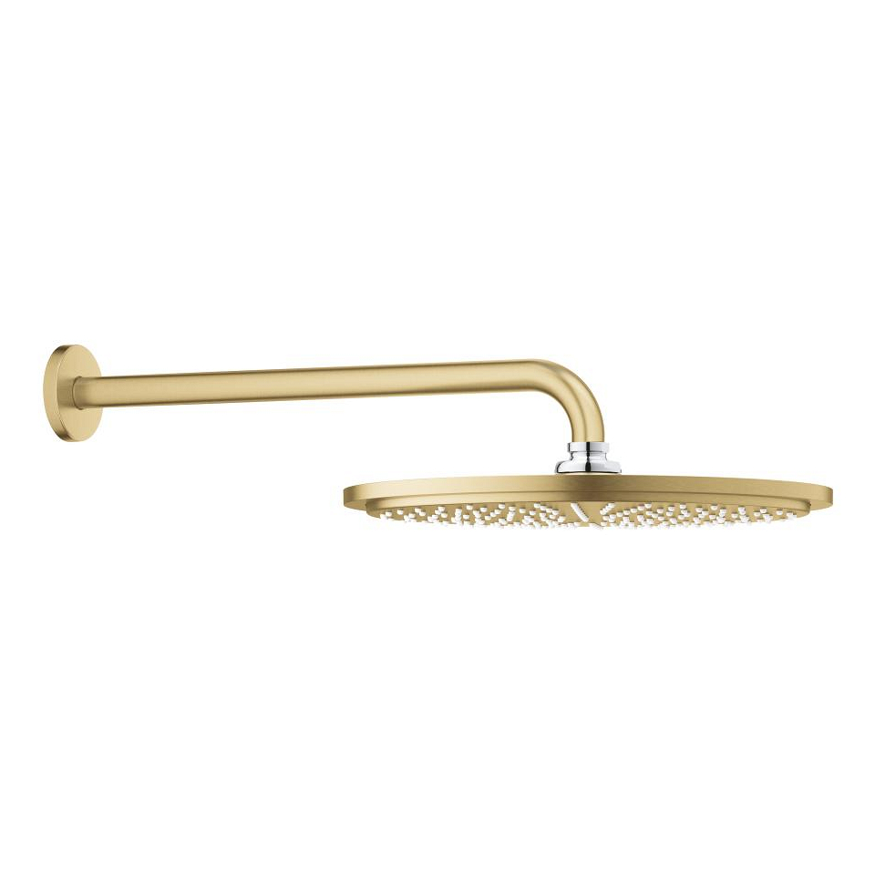 GROHE Rainshower Cosmopolitan 310 Kopfbrause-Set 380 mm, 1 Strahlart #26066GN0 - cool sunrise gebürstet