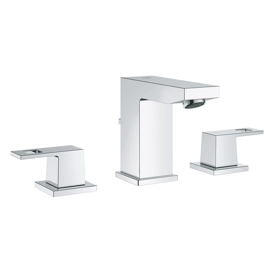 GROHE Eurocube 3-Loch-Waschtischbatterie, 1/2″ #20351000 - chrom