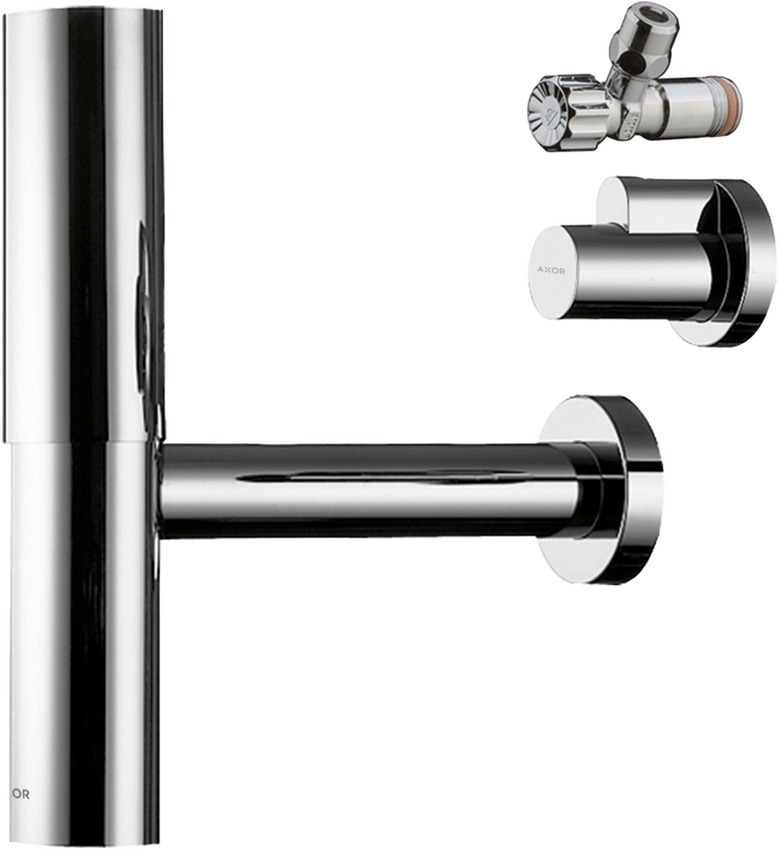 HANSGROHE Designsiphon Set Flowstar #51304950 - Brushed Brass