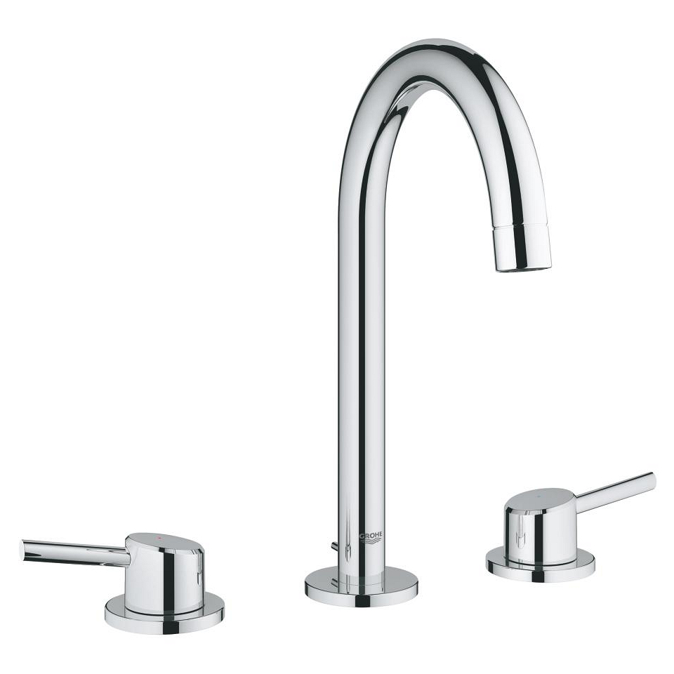 GROHE Concetto 3-Loch Waschtischbatterie, 1/2″ L-Size #20216001 - chrom