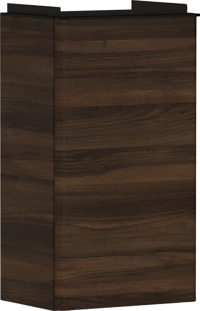 HANSGROHE Xelu Q Waschtischunterschrank Nussbaum Dunkel 340/245 für Handwaschbecken, Türanschlag links #54014670 - Nussbaum Dunkel