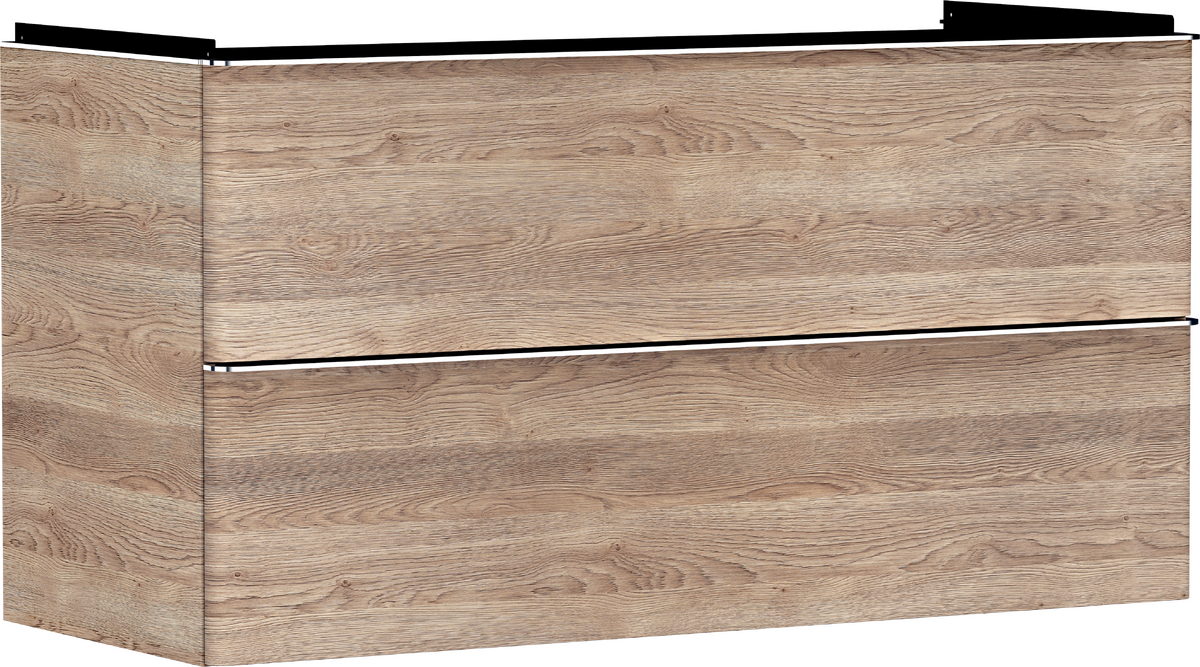 HANSGROHE Xelu Q Waschtischunterschrank Eiche Natur 1180/475 mit 2 Schubkästen für Waschtisch #54037000 - Eiche Natur
