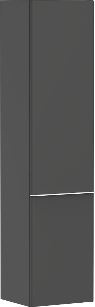 HANSGROHE Xelu Q Hochschrank Diamantgrau Matt 400/350, Türanschlag rechts #54140700 - Diamantgrau Matt