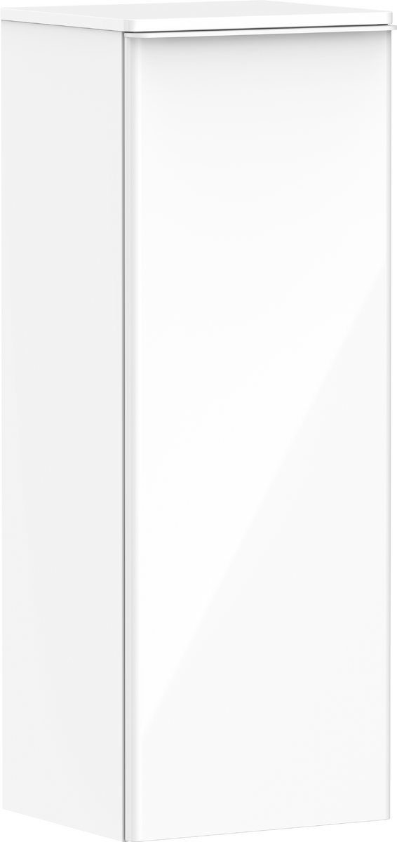 HANSGROHE Xelu Q Halbhochschrank Weiß Hochglanz 400/350, Türanschlag links #54127700 - Weiß Hochglanz