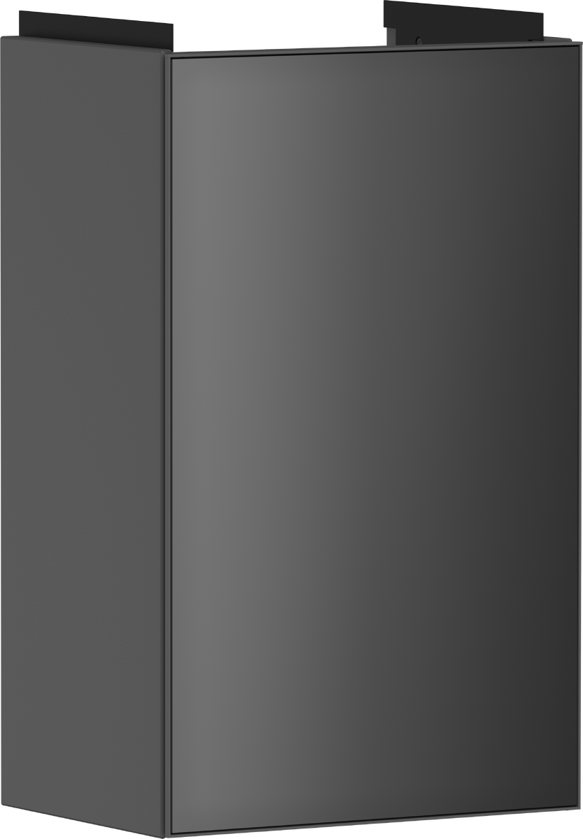 HANSGROHE Xevolos E Waschtischunterschrank Schiefergrau Matt 340/250 für Handwaschbecken, Türanschlag rechts #54171770 - Schiefergrau Matt