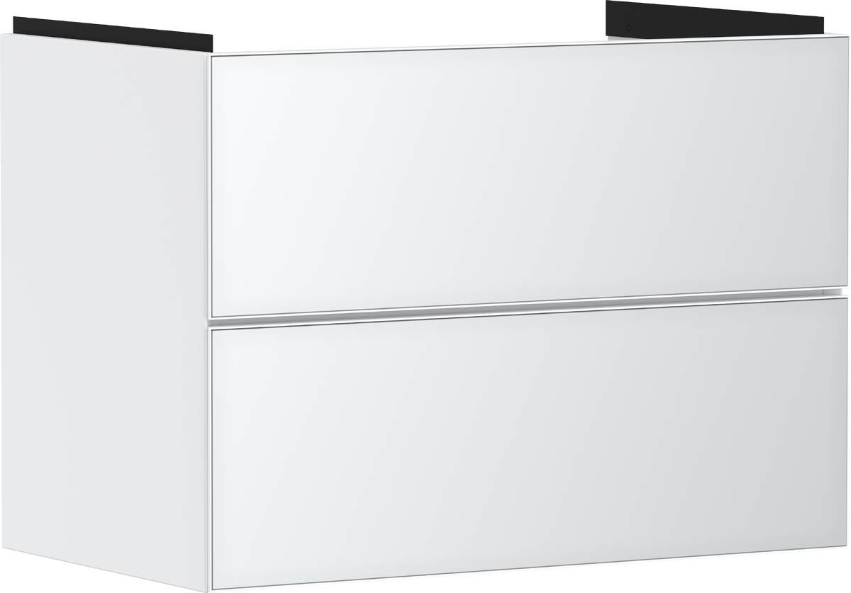 HANSGROHE Xevolos E Waschtischunterschrank Mattweiß 780/475 mit 2 Schubkästen für Waschtisch #54178320 - Mattweiß