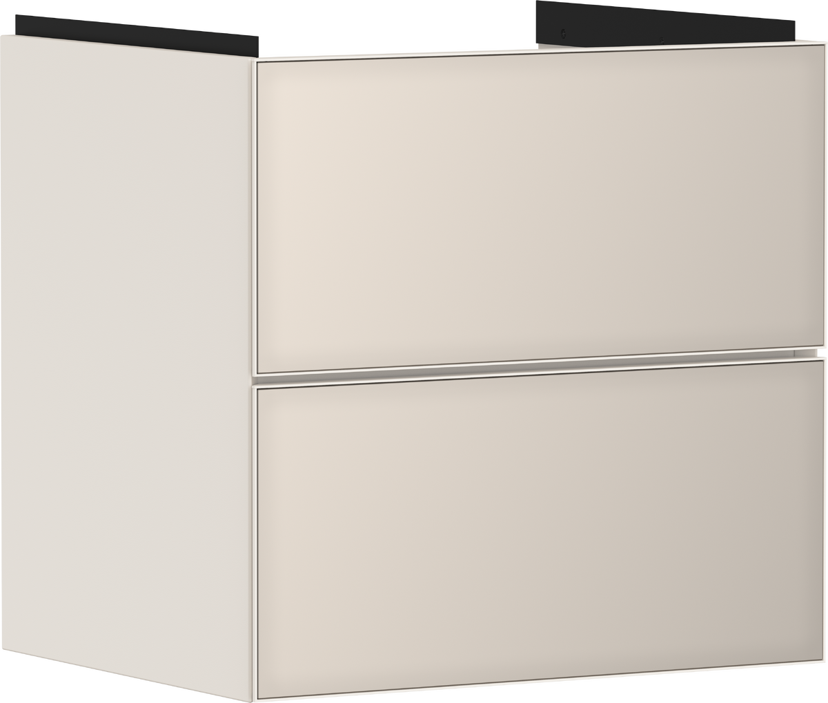 HANSGROHE Xevolos E Waschtischunterschrank Sandbeige Matt 580/475 mit 2 Schubkästen für Waschtisch #54176790 - Sandbeige Matt