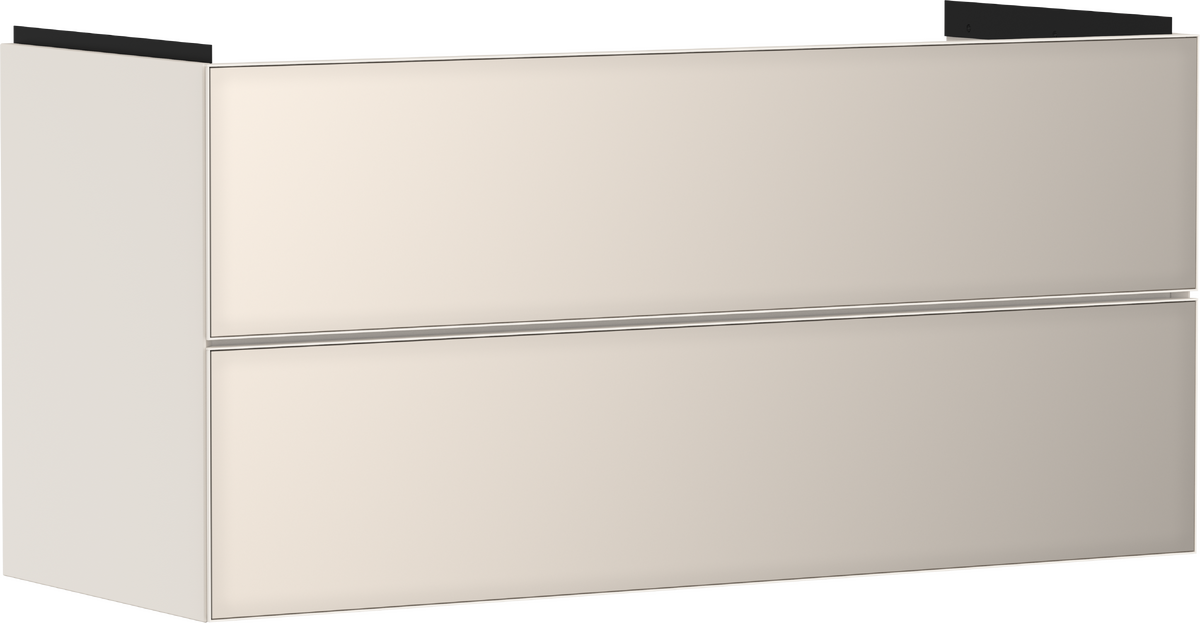 HANSGROHE Xevolos E Waschtischunterschrank Sandbeige Matt 1180/475 mit 2 Schubkästen für Waschtisch #54185790 - Sandbeige Matt