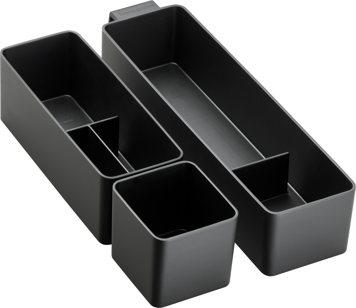 HANSGROHE IntraStoris Schubkasteninneneinteilung Basis Set 100/345 #54224670 - Mattschwarz