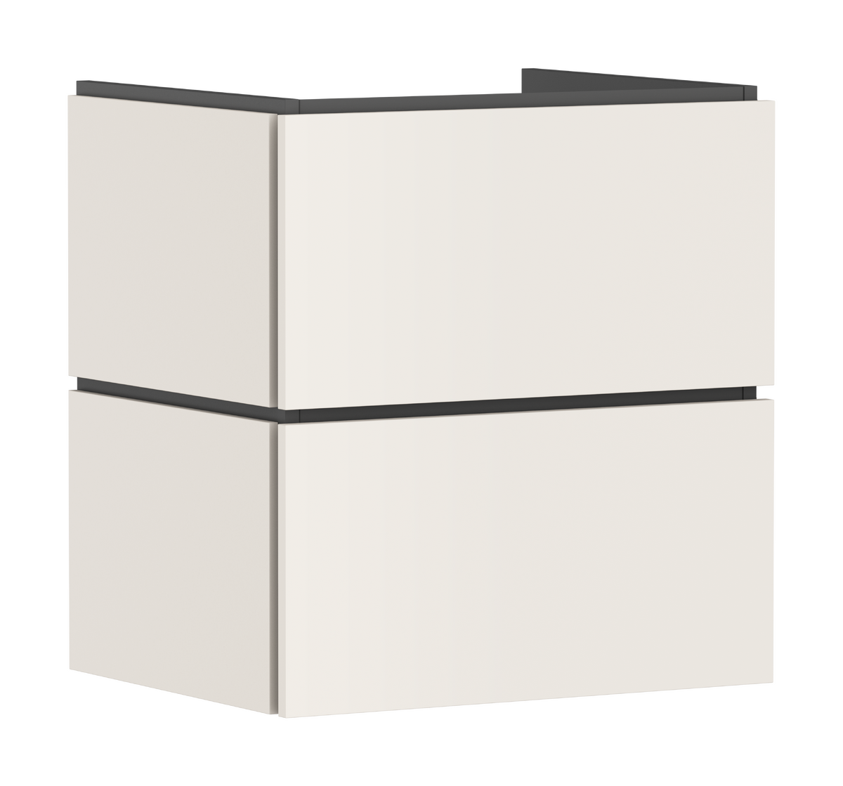 HANSGROHE Xilesa E Waschtischunterschrank 580/470 mit 2 Schubkästen für Waschtisch #54254780 - Sandbeige Matt
