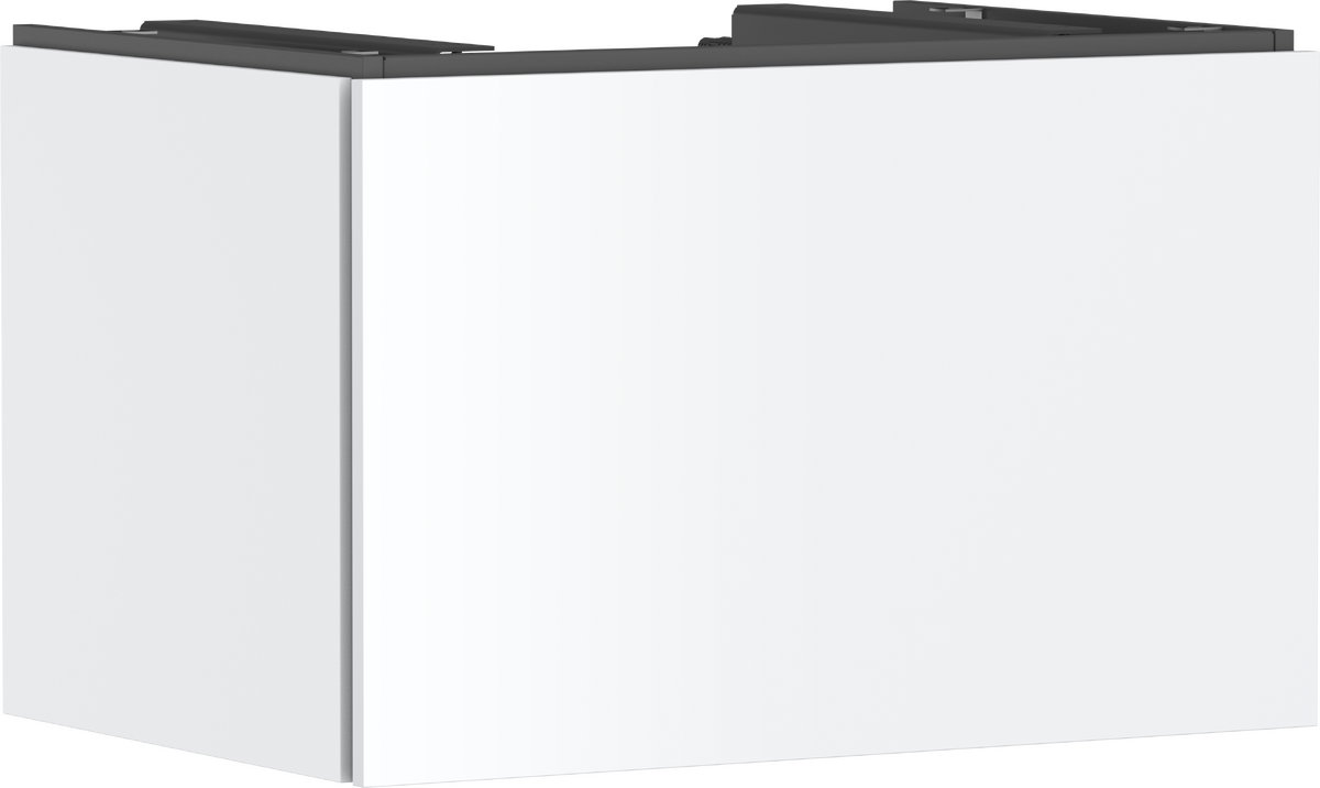 HANSGROHE Xilesa E Waschtischunterschrank 780/550 mit 1 Schubkasten für Konsole mit Ausschnitt mittig #54265700 - Mattweiß