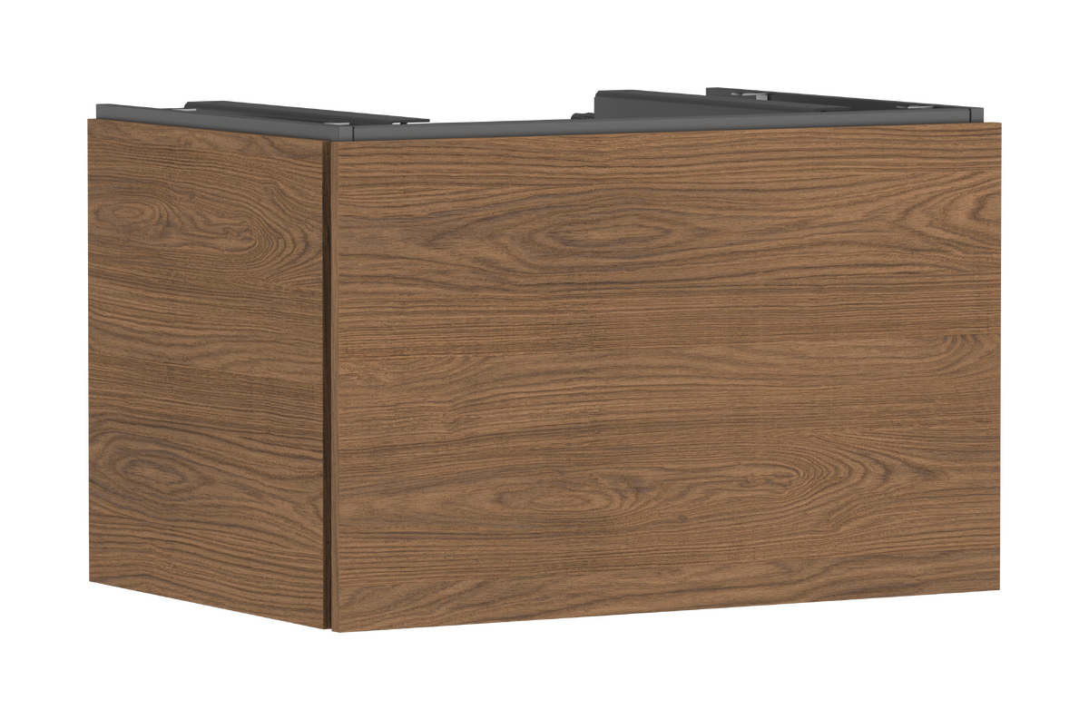 HANSGROHE Xilesa E Waschtischunterschrank 780/550 mit 1 Schubkasten für Konsole mit Ausschnitt mittig #54265550 - Eiche Kaschmir