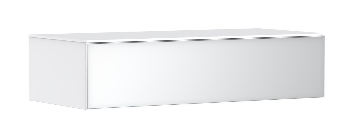 HANSGROHE Xevolos E Sideboard Mattweiß 1180/550 mit 1 Schubkasten und Abdeckplatte #54325320 - Mattweiß