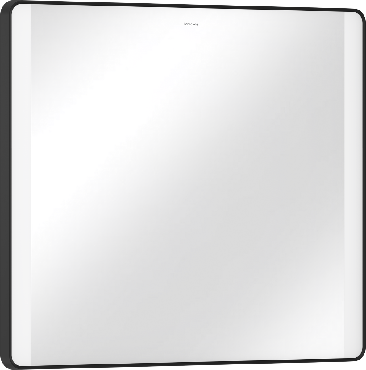 HANSGROHE Xarita Lite Q Spiegel mit seitlicher LED-Beleuchtung 800/30 für Wandschalter #54963670 - Mattschwarz