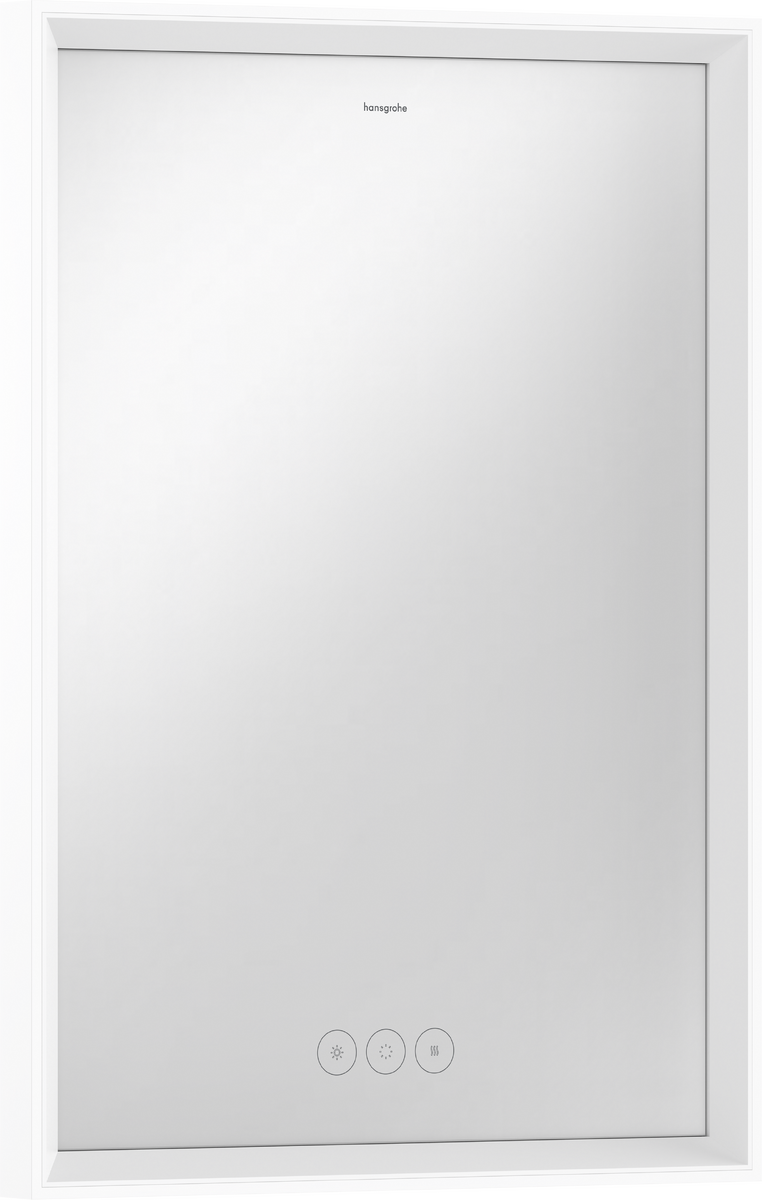 HANSGROHE Xarita E Spiegel mit LED-Beleuchtung 500/50 kapazitiver Berührungssensor #54989700 - Mattweiß