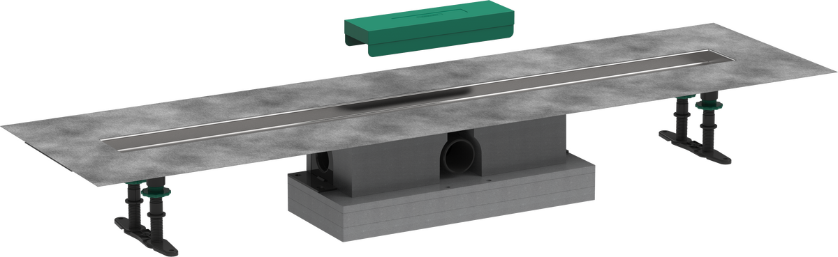 HANSGROHE uBox universal Komplettset für Standardinstallation 1000 für Duschrinnen Fertigsets #56026180