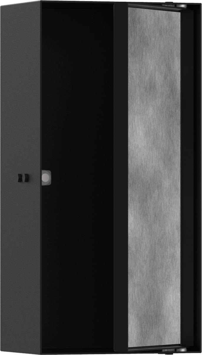 HANSGROHE XtraStoris Rock Wandnische mit befliesbarer Tür 300/150/100 #56082670 - Mattschwarz