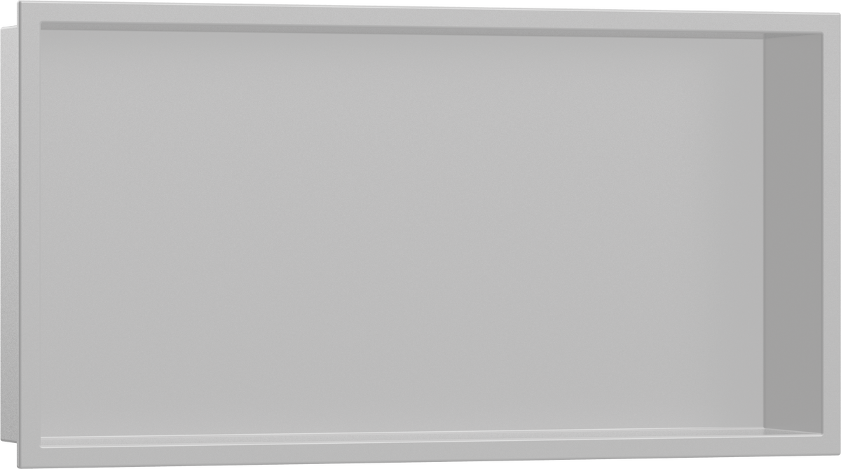 HANSGROHE XtraStoris Original Wandnische mit Rahmen 300/600/100 #56064380 - Betongrau