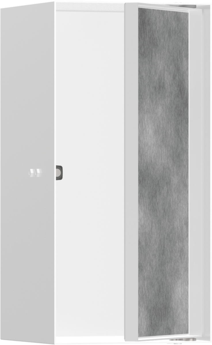 HANSGROHE XtraStoris Rock Wandnische mit befliesbarer Tür 300/150/140 #56088700 - Mattweiß