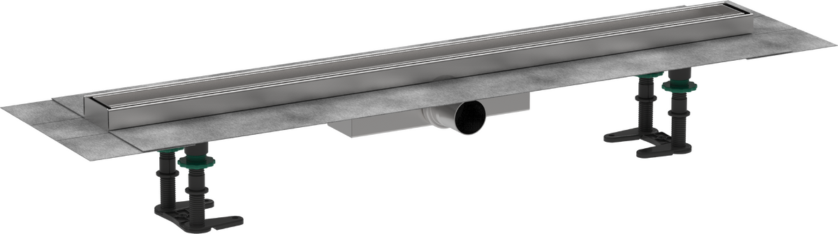 HANSGROHE RainDrain Compact Komplettset Duschrinne 800 befliesbar für flache Installation #56167000