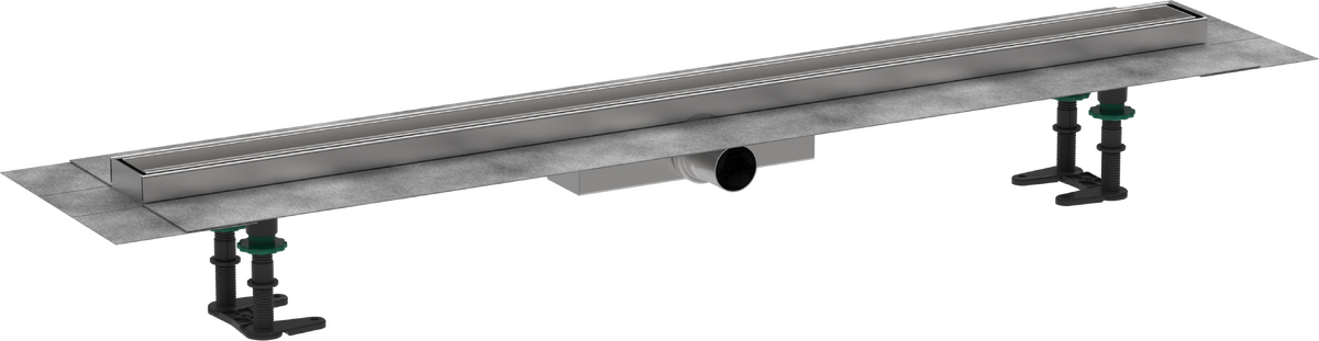 HANSGROHE RainDrain Compact Komplettset Duschrinne 1000 befliesbar für flache Installation #56171000