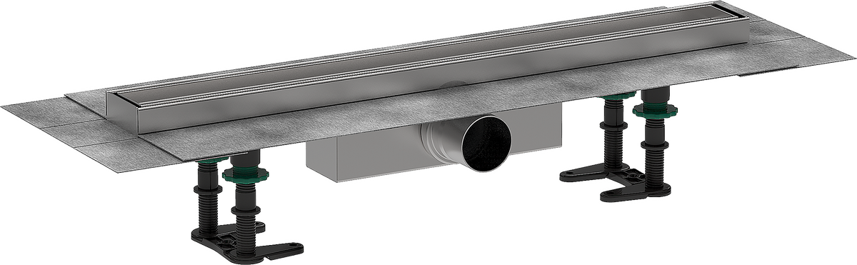 HANSGROHE RainDrain Compact Komplettset Duschrinne 600 befliesbar für Standardinstallation #56175000