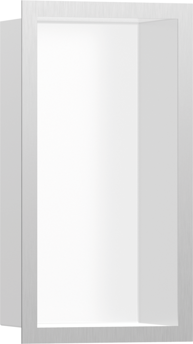 HANSGROHE XtraStoris Individual Wandnische Mattweiß mit Designrahmen 300/150/100 #56096800 - Mattweiß
