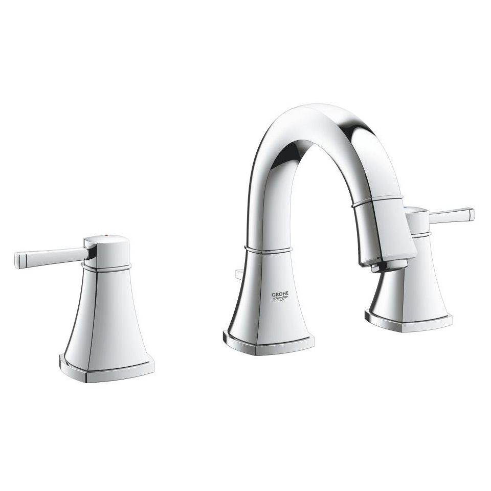 GROHE Grandera 3-Loch-Waschtischbatterie, 1/2″ #20417000 - chrom