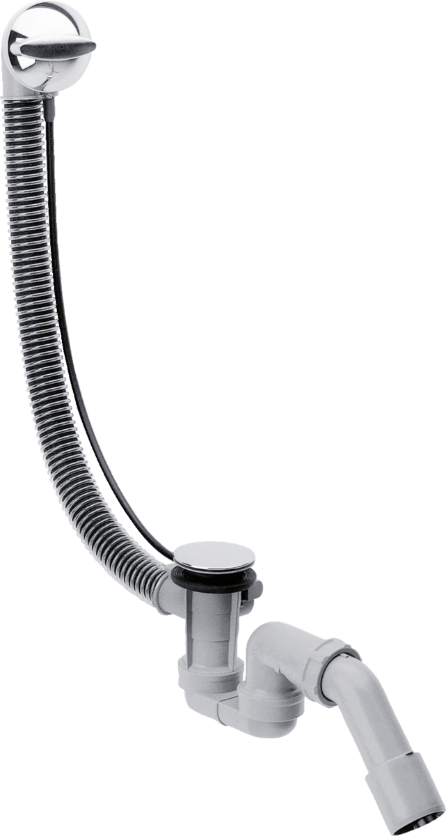 HANSGROHE Komplettset Ablauf- und Überlaufgarnitur für Normalwannen #58315000