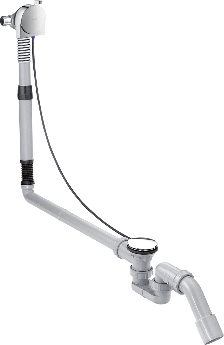 HANSGROHE Komplettset Wanneneinlauf, Ablauf- und Überlaufgarnitur für Sonderwannen #58317000 - Chrom