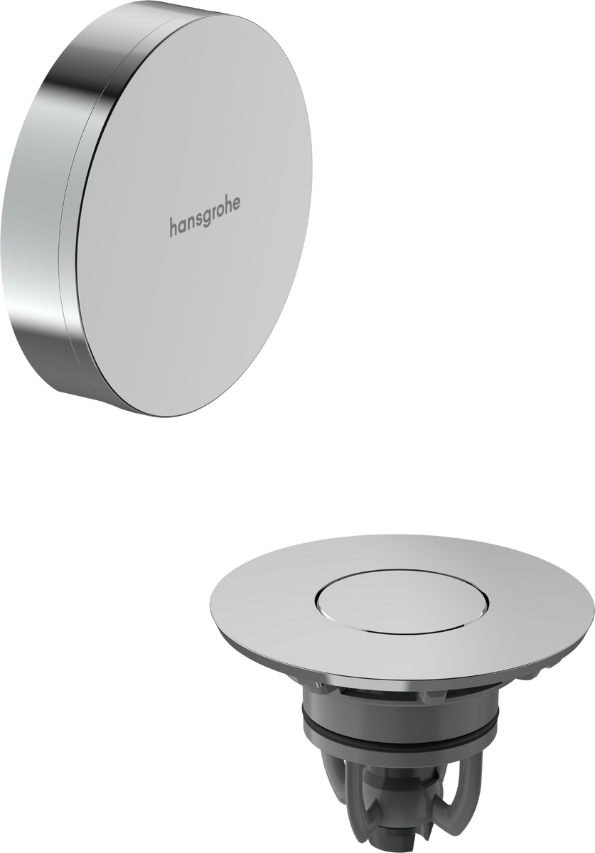 HANSGROHE Flexaplus Fertigset chrom Ablauf- und Überlaufgarnitur #58188000