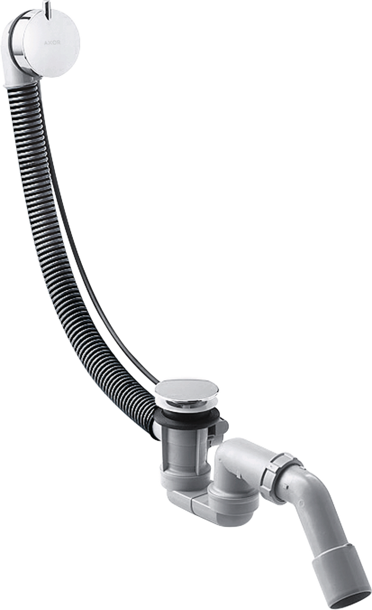 HANSGROHE Komplettset Ablauf- und Überlaufgarnitur für Normalwannen #58316000 - Chrom